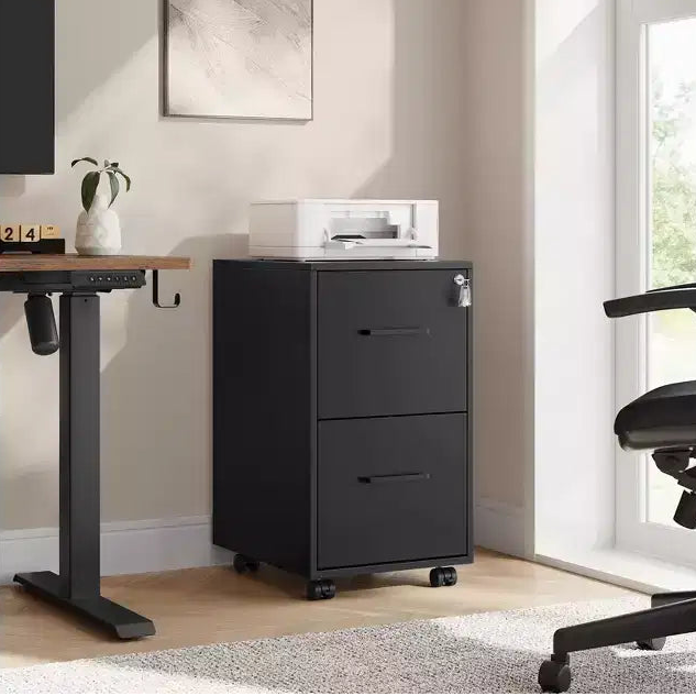 Classificatore da ufficio con serratura, preassemblato, 44,9 x 36,6 x 64,5 cm