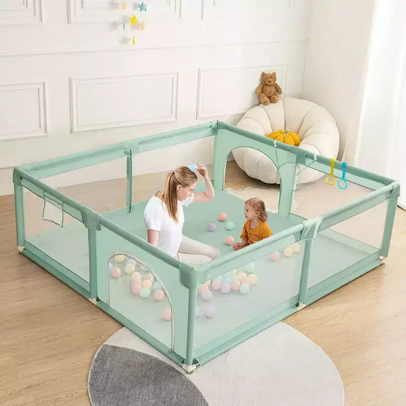 Box per bambini a 4 pannelli, ampio e sicuro, pieghevole, 200x160 cm