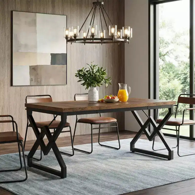 MAYEERTY 63 Large Executive Desk, Modern Computer Desk for Home Office