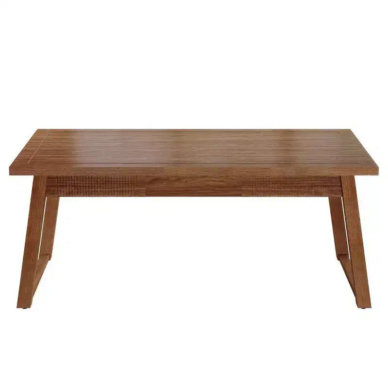 Scrivania in legno per computer, tavolo da studio/scrivania in stile moderno di metà secolo con cassetto