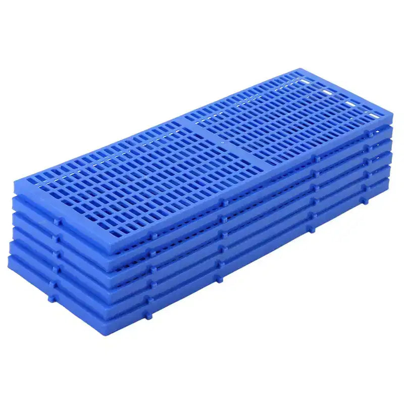 10 Pedane in Plastica Resistenti per Pavimenti, Tappetini da Stoccaggio Impermeabili e Resistenti all'Umidità, Design a Incastro per Garage, Officina e Uso Industriale